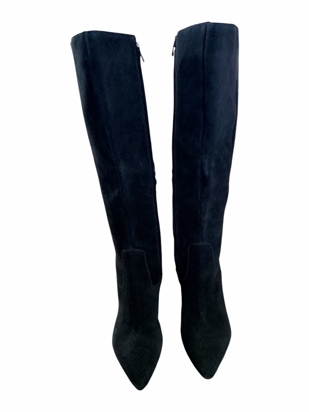 Dolce Vita Black Suede Pointed Toe Boots